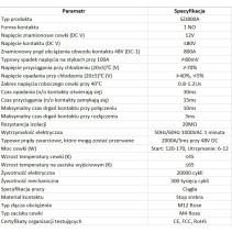 Stycznik 800A DC SZJ800A-S-M/12V