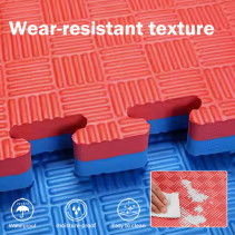 Mata puzzle piankowe 100x100x3 czarny/szary