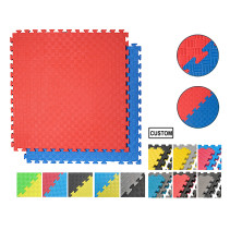 Mata puzzle piankowe 100x100x2,5 żółty/czarny