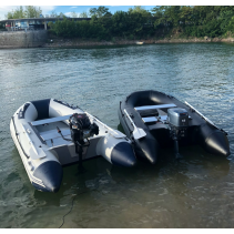 Łódź pontonowa RIB 2,7 m (TK-RIB-270) biało/niebie