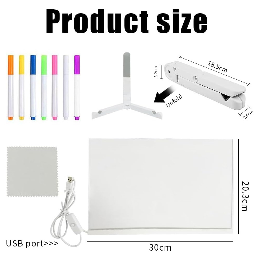 Tablica LED 30x20cm - NRL186