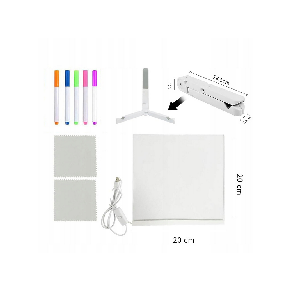 Tablica LED 20x20cm - NRL185